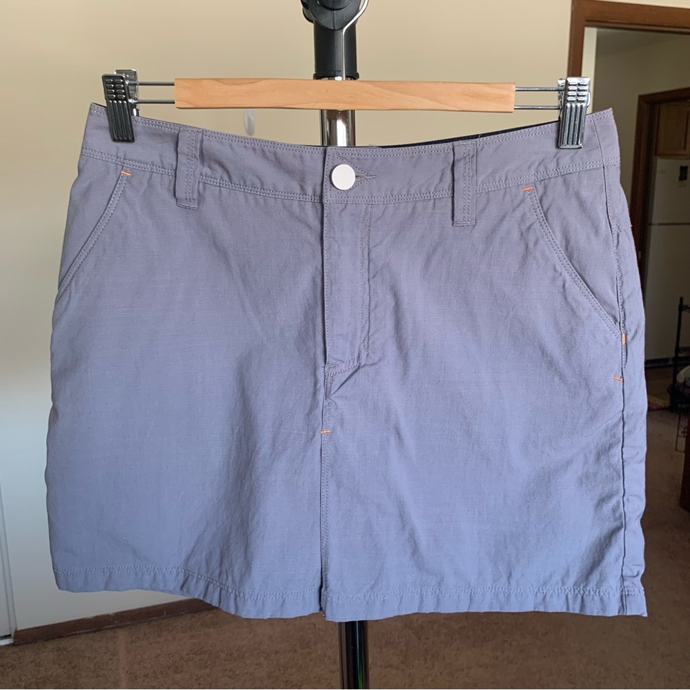Icebreaker Merino Wool Cotton Skirt Gray 27